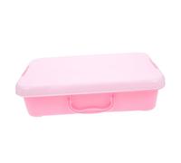 HEALSOPTHY Handheld Portable Sand Tray with Lid Storage Box for Material Versatile Design for Art Supplies Craft Storage Lightweight and Easy to Carry
