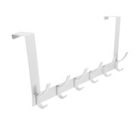HEALSOPTHY Heavy Duty Over The Door Hanging Hook No Drill Hook Clothes and Hat Organizer Sturdy Door Rack for Coats Towels Scarves Space Saving Bathroom Kitchen Hanger