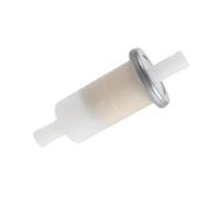 HEALSOPTHY High Efficiency Inline Fuel Filter with Plastic Housing for Motorcycle Atv Generator and Dirt Bike Compatible Replacement Fuel Strainer for Offroad and Utility Bikes