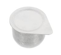 HEALSOPTHY High Grade Iron Crucible with Lid Multipurpose Melting Crucible for Laboratory Experiments High Temperature Resistant Laboratory Equipment