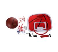 HEALSOPTHY Indoor Basketball Board for Hanging Iron Basketball Hoop with Backboard Rim Net Ball No Drilling Required for Indoor and Encourages Active Fun Family Bonding