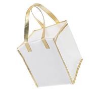 HEALSOPTHY Insulated Cake Takeaway Bag with Handles Large Capacity Thermal Food Carrier for Hot and Cold Meals Reusable Grocery Tote Lightweight for Shopping Camping and Office Use