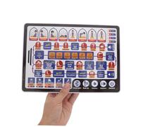 HEALSOPTHY Interactive Arabic Alphabet Learning Pad with Quran Portable Educational Device for Early Islamic Language Learning and Alphabet Mastery Lightweight Talking Flash Card for Boys