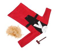 HEALSOPTHY Judge Costume with Authentic Wig and Coat Creative Halloween and Stage Performance Outfit for Enhances Role Play and Acting Skills