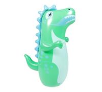 HEALSOPTHY Large Inflatable Dinosaur Tumbler for PVC Blow Up for Indoor Outdoor Play Reusable Dinosaur Punching Bag Gift for Birthday Christmas Year