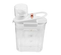 HEALSOPTHY Laundry Powder Storage Bucket Airtight Liquid Detergent Dispenser for Home Hotel Use Multi Purpose Compact Container Lightweight Leak Design for Daily Storage Needs