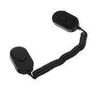 HEALSOPTHY Magnetic Remote Tether Cord with Retractable Anti-Lost Security Cable Stable Holder for Tv Air Conditioner Controllers Easy Installation for Home and Office Entertainment Devices