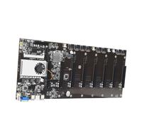 HEALSOPTHY Mining Machine Motherboard Memory Slots CPU Support and Integrated Vga Interface for Mining Rig Setup