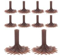 HEALSOPTHY Model Building Supplies Tree Bases 50Pcs Plastic for DIY Railway Landscape Decor with Creative Freedom for Model Railroad Accessories