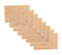 HEALSOPTHY Money Saving Challenge Stickers for Adults Self-adhesive Money Labels for Counting Cash Financial Savings Tracker Budget Planning and 8 Sheets Set