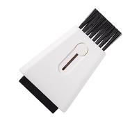 HEALSOPTHY Multi-functional Double-head Keyboard and Window Track Cleaning Brush for Electronics and Home, White, Groove and Crevice Cleaning Tool for Precise Dust Removal