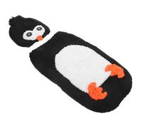 HEALSOPTHY Newborn Baby Photography Props Penguin Cartoon Style Sleep Bag Stretchy Yarn Material Super Soft Fabric for Christmas and Holiday Parties