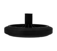 HEALSOPTHY Outdoor Garbage Can Wheel Replacement Wear-resistant Trash Bin Accessory with Heavy-duty Bearing for Wheelie Bins Steady Movement Fit for Recycling and Waste Storage Random Color