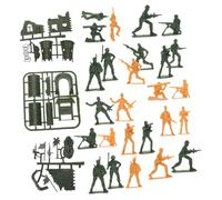 HEALSOPTHY Plastic Army Men Soldiers for Safe Skin Friendly Military Figures Model Educational Action Figures for Creative Play and Confidence Building