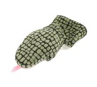 HEALSOPTHY Plush Snake Hand Puppet Soft Animal for Storytelling and Interactive Play Lightweight Plush Material Puppet for Motor Skills Development and Bedtime Fun