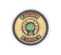 HEALSOPTHY Poker Card Guards Metal Collectible Protectors for Poker Enthusiasts for Table Games Enhance Your Gaming Experience with Unique Design