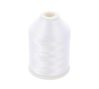 HEALSOPTHY Polyester Noctilucent Embroidery Thread Glow-in-The-Dark Sewing Floss White 150/d2 for DIY Crafts and Clothes Stitching