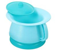 HEALSOPTHY Portable Chamber Pot Handle and Lid Plastic Travel Urinal Pot for Boys and Night Use