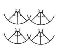 HEALSOPTHY Portable Lightweight Black Drone Propeller Guard, Plastic Protective Frame for Drone Propellers, for Safe Flying and Crash Prevention