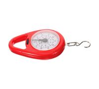HEALSOPTHY Portable Small Hanging Spring Balance Scale with Hook Capacity Mini Travel Luggage and Fishing Weighing Scale Lightweight Mechanical Hook for Convenient the Go Measurements