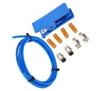 HEALSOPTHY Printing Kit PTFE Tube with Pneumatic Fittings and Tube Cutter Smooth Low-Friction Blue PTFE Tubing with Connectors Easy Installation Accessories for Accurate Printer Performance