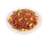 HEALSOPTHY Realistic Artificial Fried Rice Food Prop Full Bowl Model for Kitchen Display Photography Decor Home Table Market Shop