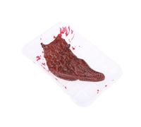 HEALSOPTHY Realistic Halloween Simulation Heart Prop Made of Rubber for Costume Party and Easter, Scary Prank Decoration Creating Horrible Mood and Haunted House Atmosphere