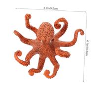 HEALSOPTHY Realistic Octopus Life Cycle Model Educational Plastic Growth Stage Display for Science Learning Aid