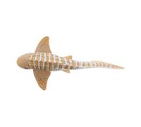 HEALSOPTHY Realistic Zebra Shark Simulation Model for Educational Animal Figurine with Detailed Design for Teaching Imaginative Play and Photo Props Ocean Life Gift for Boys