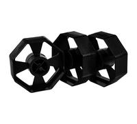 HEALSOPTHY Replacement Part for Tape Holder - 6pcs Plastic Rolling Cores Extending Lifespan of Tape and Dispenser for Desktop Tape Organizers