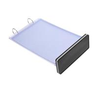 HEALSOPTHY Restaurant Menu Holder Display Stand Vertical Flip Organizer for Table Signs Easy-clean Advertising Folder with Chic Modern Design Multipurpose Menu Covers Display for Buffet and