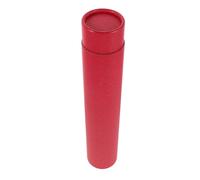 HEALSOPTHY Retractable Artwork Storage Tube, Extendable Poster and Map Transport Cylinder, 35-62Cm Red Drawing Document Mailing Tube for Artworks and Calligraphy