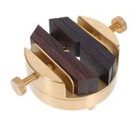 HEALSOPTHY Rotating Bench Vise for Seal and Engraving Brass Table Swivel Clamp with Stable Grip for Calligraphy and Craft Projects Portable Engraving Tool for Professional and Educational Use