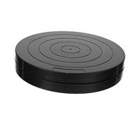 HEALSOPTHY Rotating Clay Turntable Thickened Plastic Pottery Sculpture Plate with Bearing Base for Modeling Craft Lightweight and Portable for Handmade and Soft Clay Art