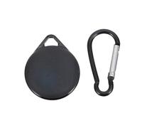 HEALSOPTHY Scratch-resistant Tracker Protective Case with Hook for Keyring, Sturdy Locating Device Shell with Color-changing Black to Blue Design, Suitable for Travel and Daily Use