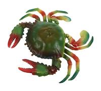 HEALSOPTHY Simulation Crab for Creative Animal Model Educational Ocean Creature Playset Cognitive Learning and Motor Skill Development Decorative Figure