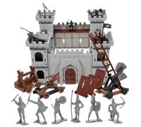 HEALSOPTHY Simulation Military Castle Model for Pretend Play Rustic Ancient Roman Siege Engine Desktop Decoration and Educational for Boys
