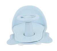 HEALSOPTHY Skid Bath Chair with Smooth Edges and Strong Suction Cups Spacious Open Side Shower Seat for Newborns Fits Standard Bathtubs and Claw Tubs Safe and Stable Support