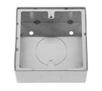 HEALSOPTHY Stainless Steel Box Wall Box Surface Mount Outlet with Multifunctional Switch Panel Decoration Design for Indoor and Outdoor Use