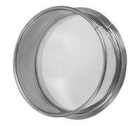 HEALSOPTHY Stainless Steel Soil Sifter Mesh Garden Sieve with Perforated Plate for Precise Screening of Sand and Soil Compact Lab Tool for Indoor and Outdoor Use
