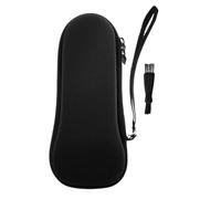 HEALSOPTHY Storage Bag Compatible for Philips S5535 and S5351 Electric Razor Black Lightweight Portable Shaving Accessories for Business Trips and Outdoor Adventures