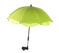 HEALSOPTHY Stroller Umbrella Detachable Silver Coated Sun Shade UV Protection Water Resistant Buggy Parasol for Pushchair and Pram Use