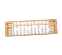 HEALSOPTHY Student Abacus Wooden Educational Tool Arithmetic Abacus Beads Rods Math Toys Boys and Girls Educational Math Learning