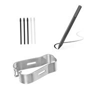 HEALSOPTHY Stylus Replacement Tips Nibs Kit for S3 T820 T825 S4 T830 T835, Touch Stylus Repair Maintenance Set 1 Detachable Tool and 5 Soft Nibs, Black, Compatible Capacitive Touch Devices