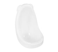 HEALSOPTHY Toddler Training Urinal for Boys Standing Potty Toilet White Plastic Boys and Girls Potty Trainer for Home and Travel