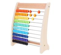 HEALSOPTHY Wooden Educational Abacus for Column Math Calculation with Smooth Edges Safe for Early Learning Cognition and Hand Brain Coordination Development