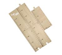 HEALSOPTHY Wooden Height Growth Chart Ruler for Wall Hanging Simple Installation Height Measurement Tool Decorative Growth Tracker for Development Recording