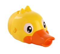 HEALSOPTHY Yellow Plastic Faucet Extender for Children, Sink Faucet Cover with Water Guiding Gutter, Cultivates Boys and Girls Hand Washing Habits and Prevents Slipping, for Bathroom Safety