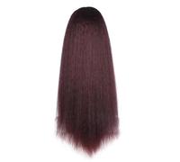 Health 16"-24" Synthetic Kinky Hair Drawstring Ponytail Extension Personal Care(Red Wine,18inches)