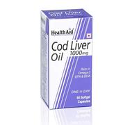 Health Aid Cod Liver Oil 1000mg 60 Capsules